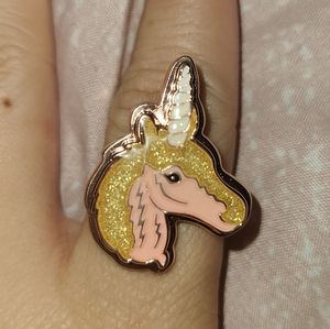 Unicorn Coach ring from sephora collection